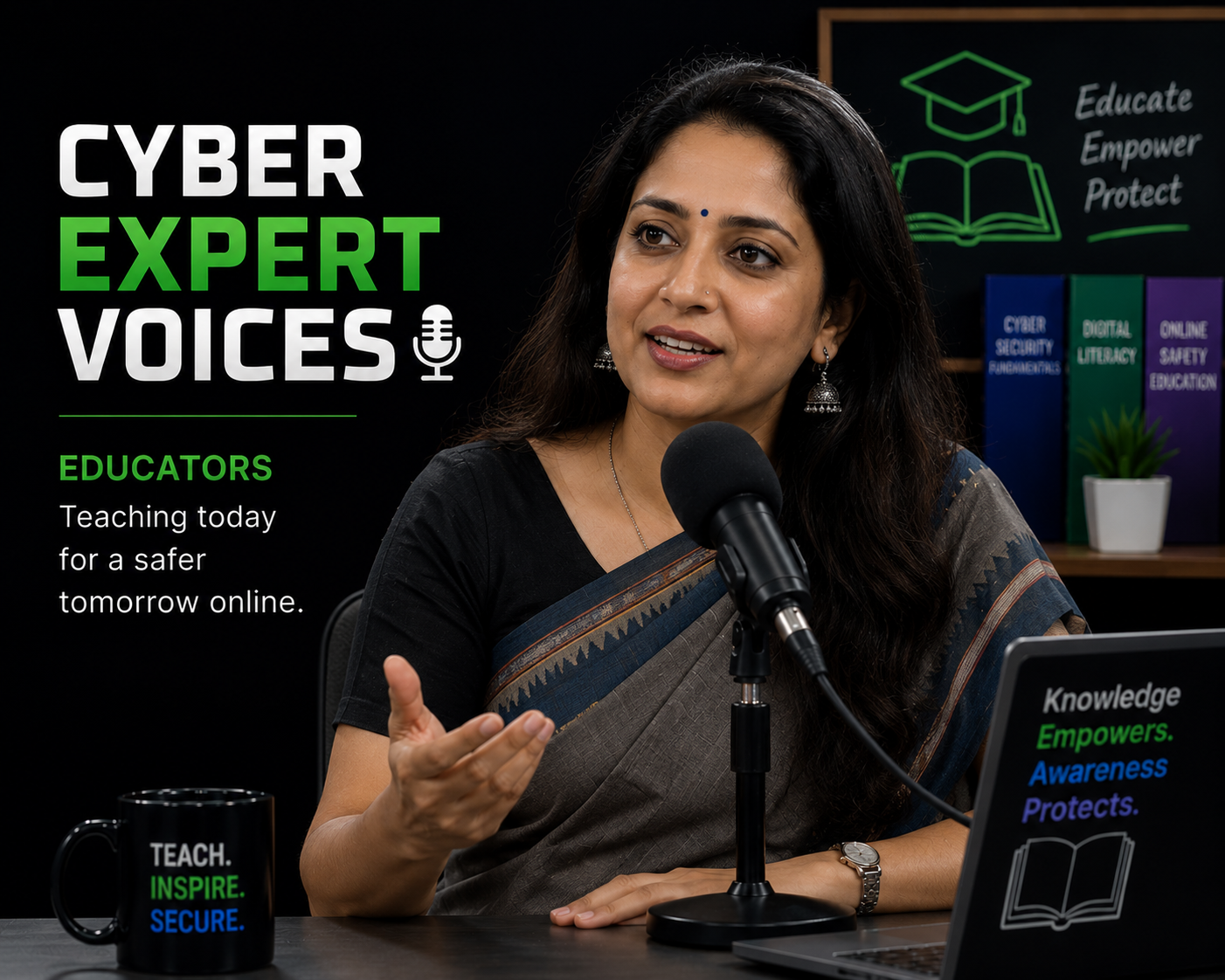 Manish Tiwari, Cyber Literacy Educator