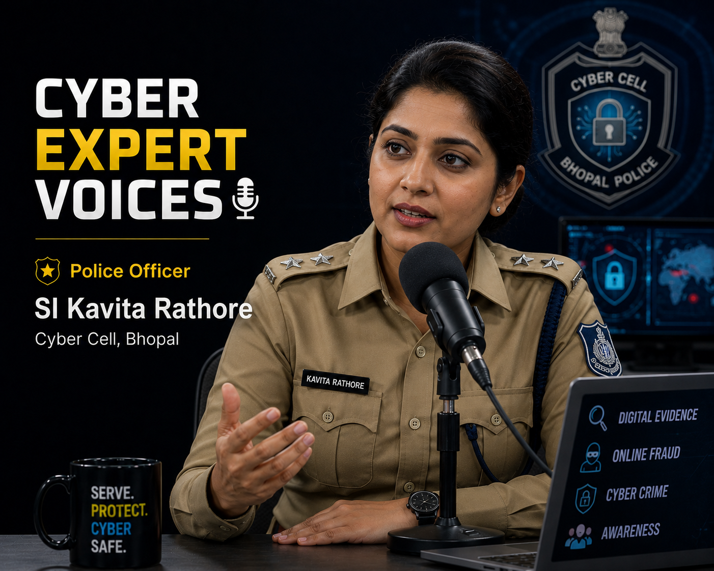 SI Kavita Rathore, Cyber Cell, Bhopal